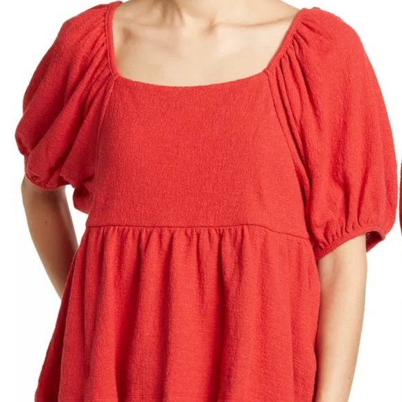 Madewell Tops - Madewell Peplum Shirt